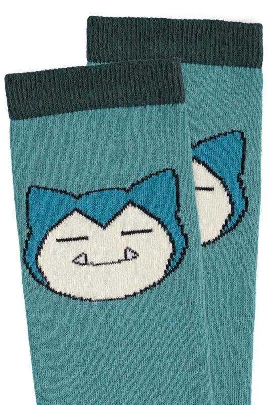 Pokémon Knee High Socks Snorlax 35-38