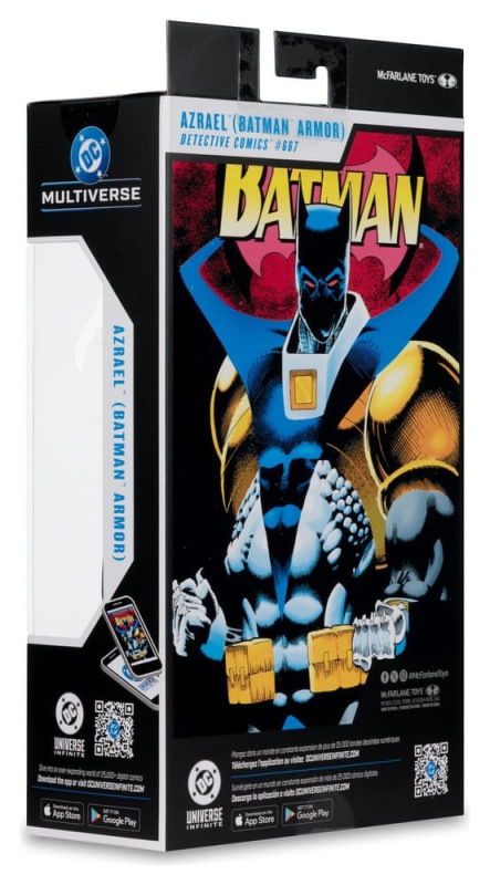 DC Multiverse Action Figure Azrael Batman Armor (Detective Comics #667) 19 cm 7