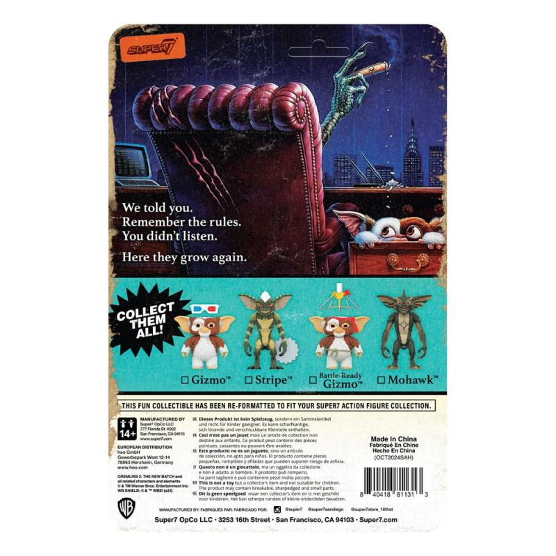 Gremlins ReAction Action Figure Wave 02 Mohawk 10 cm 1