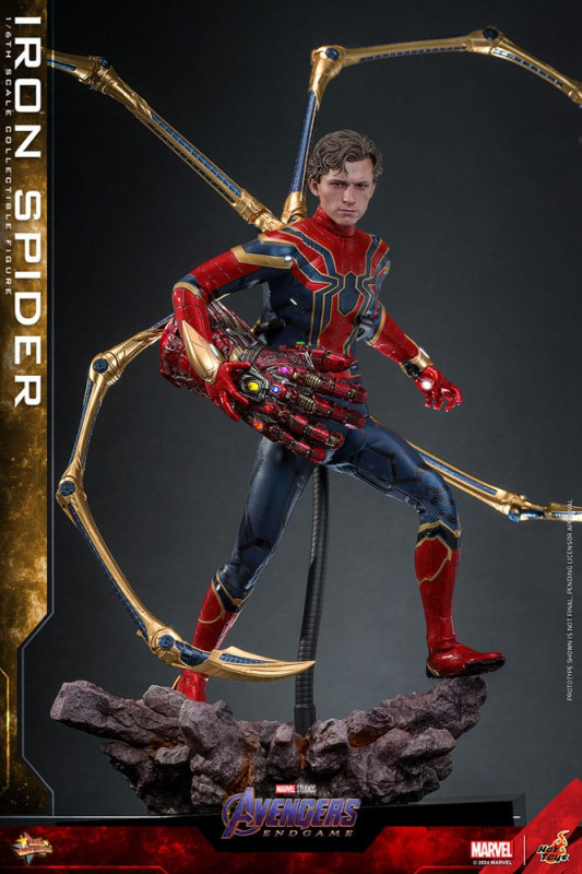 Avengers: Endgame Movie Masterpiece Action Figure 1/6 Iron Spider 28 cm 5