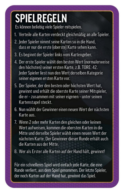 World Football Stars Card Game 200 Pack 4 *German Version* 8