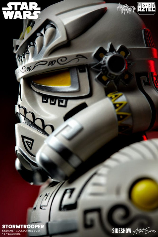 Star Wars Sideshow Artist Series Designer Bust Stormtrooper by Jesse Hernandez 18 cm 3