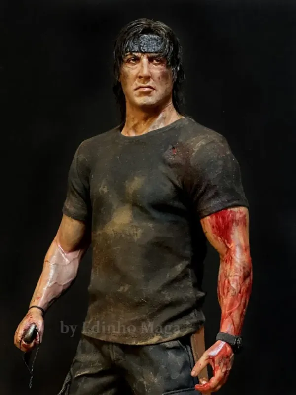 RAMBO IV 1/3 SCALE STATUE BY BRAZILIAN ARTIST EDINHO MAGA 2