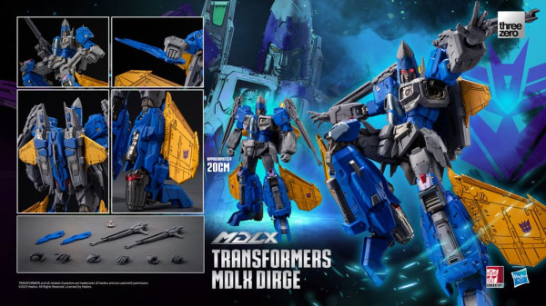 Transformers MDLX Action Figure Dirge 20 cm 13