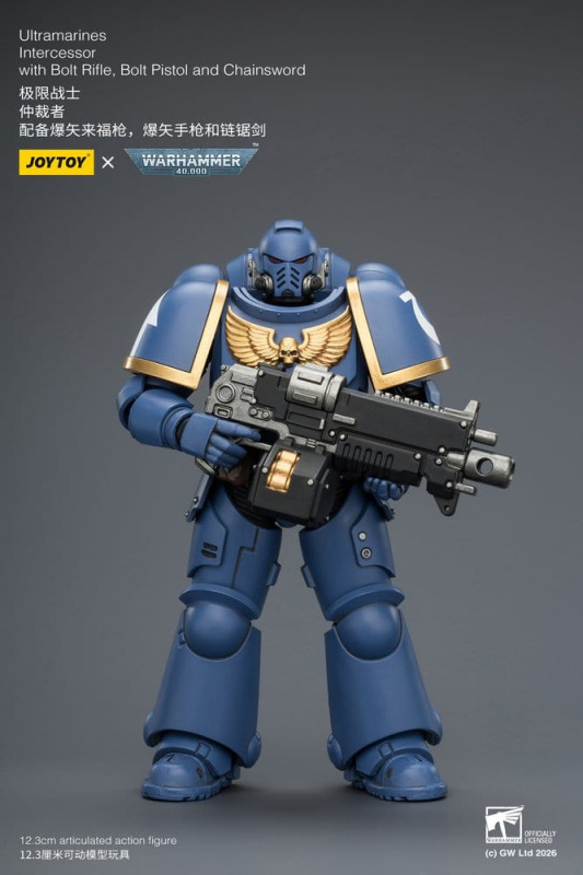 Warhammer 40,000 Action Figure Ultramarines Intercessor 12 cm 9