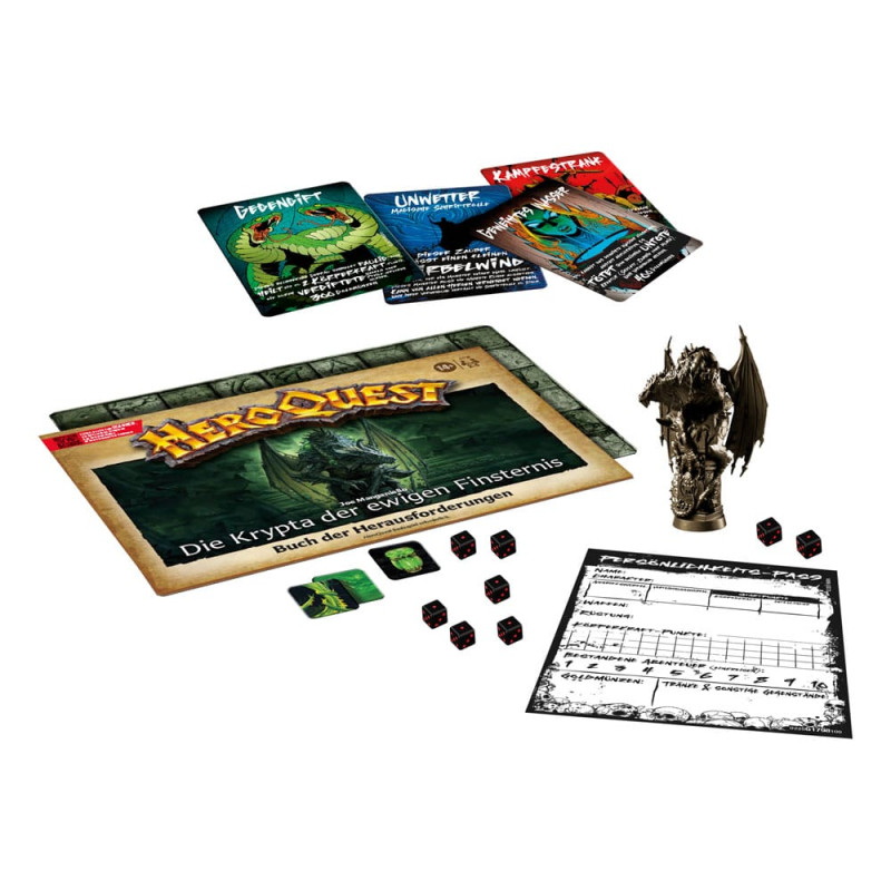 HeroQuest Board Game Expansion Die Krypta der ewigen Finsternis Quest Pack *German Version* 6
