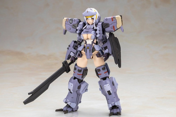 Front Mission Plastic Model Non Zenith Girl Gray Ver. 16 cm 1