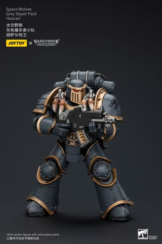 Warhammer The Horus Heresy Action Figure 1/18 Space Wolves Grey Slayer Pack Huscarl 12 cm