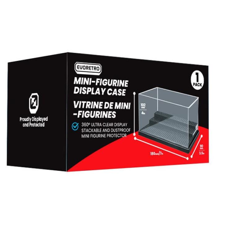 Evoretro Acrylic Display Case for mini figures