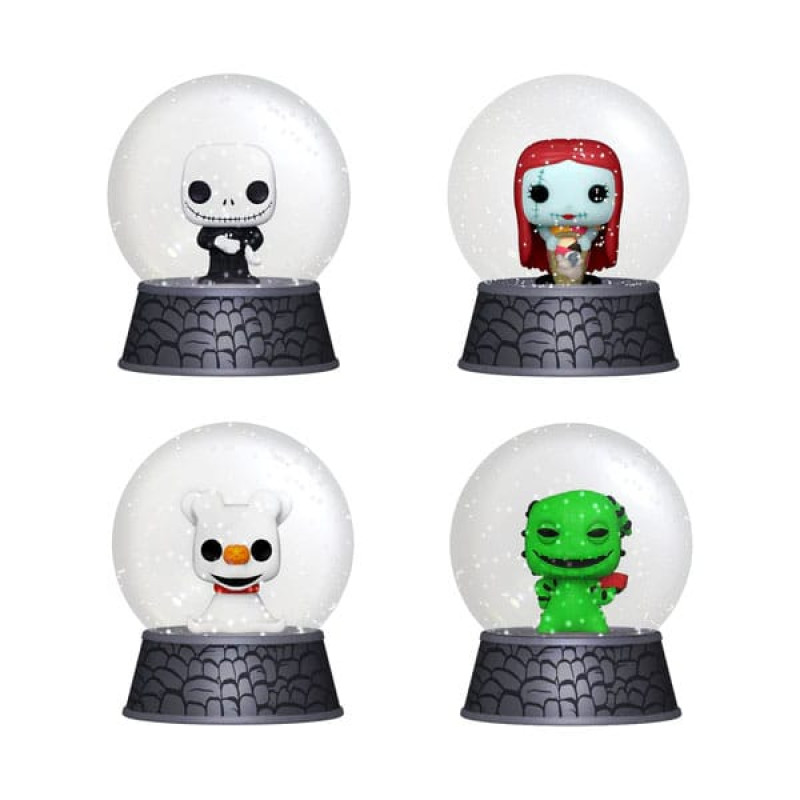 Nightmare before Christmas by Loungefly Pins Blind Keychains Snowglobes Display (12) 1