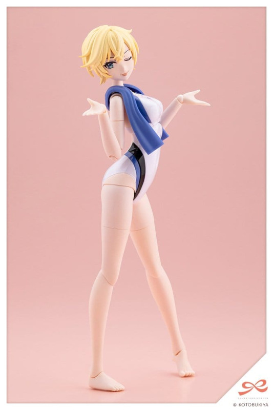 Sousaishojoteien Plastic Model 1/10 Rui Saotome Touou High School Competitive Swimsuit Dreaming Styl 1
