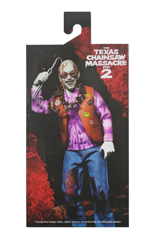 Texas Chainsaw Massacre 2 Clothed Action Figure Chop Top 20 cm 3