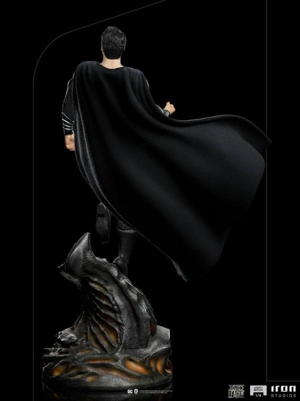 Zack Snyder's Justice League Statue 1/4 Superman Black Suit 65 cm