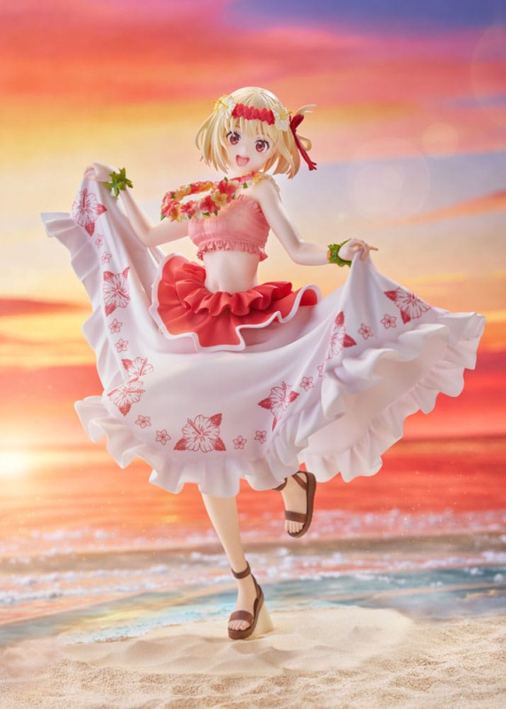 Lycoris Recoil PVC Statue 1/7 Chisato Nishikigi Hawaii Ver. 24 cm 9