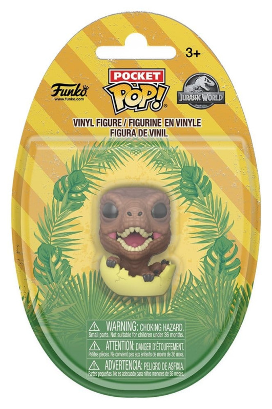 Jurassic World Pocket POP! Egg Vinyl Figures 2 cm Display (16) 2