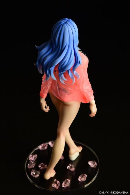 Fairy Tail Statue 1/6 Jubia Lokser Gravure_Stylesee-through wet shirt Black Bikini!! 25 cm