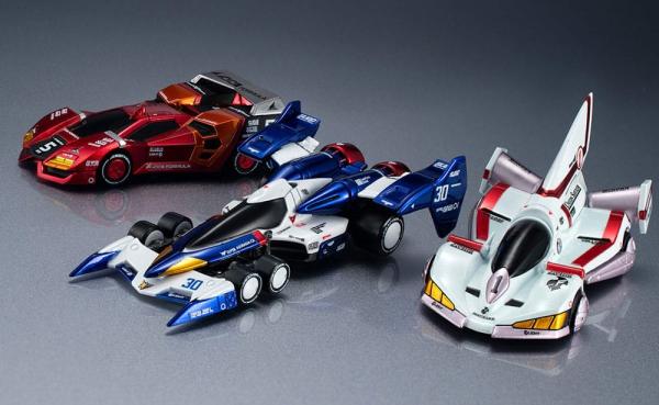 Future GPX Cyber Formula Vehicles 1/18 3-Pack 10's Cyber Formula world grand prix set Heritage Editi