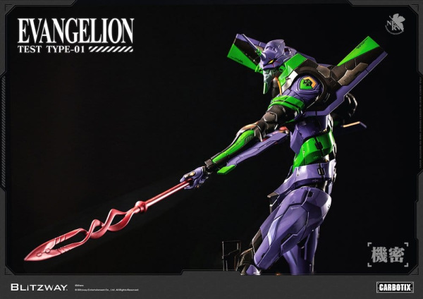 Evangelion Carbotix Action Figure Evangelion Unit-01 Test Type (Standard Ver.) 33 cm 3