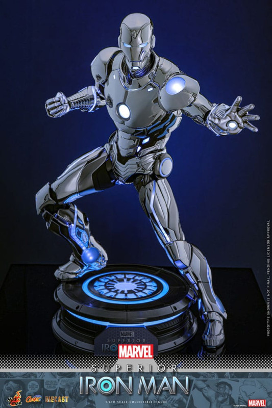Marvel Comic Diecast Masterpiece Action Figure 1/6 Superior Iron Man 32 cm 2