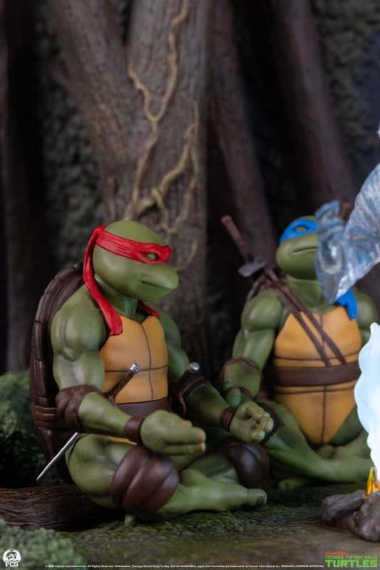 Teenage Mutant Ninja Turtles (Movie Moments) Mini Scale Diorama Splinter's Spirit 36 cm 4