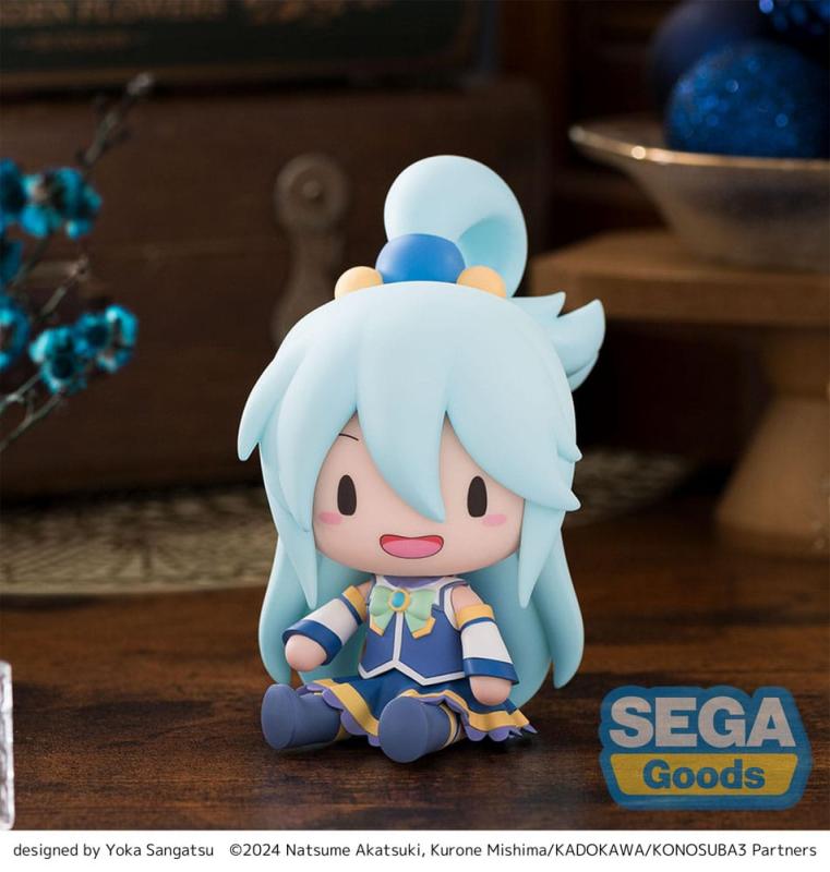 Konosuba God´s blessing on this wonderful world! 3 Fuwa Petit Chibi Figure Aqua 10 cm 6