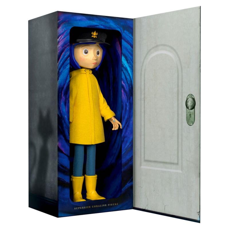 Coraline Supersize Vinyl Action Figure Coraline with Hat (Button Eyes) 40 cm 4