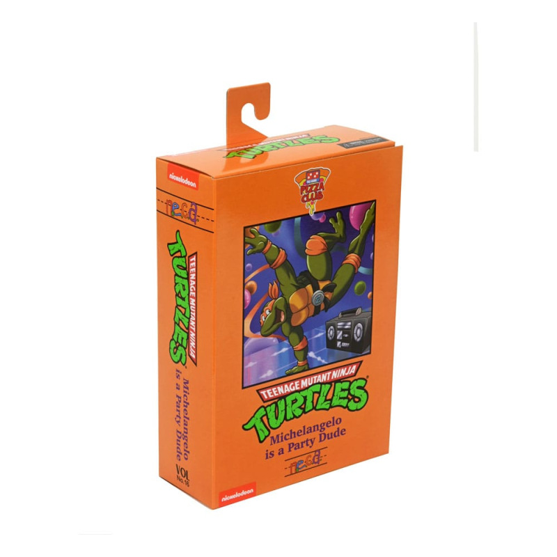 Teenage Mutant Ninja Turtles (1987 Cartoon) Action Figure Ultimate Michelangelo (VHS) 18 cm 4