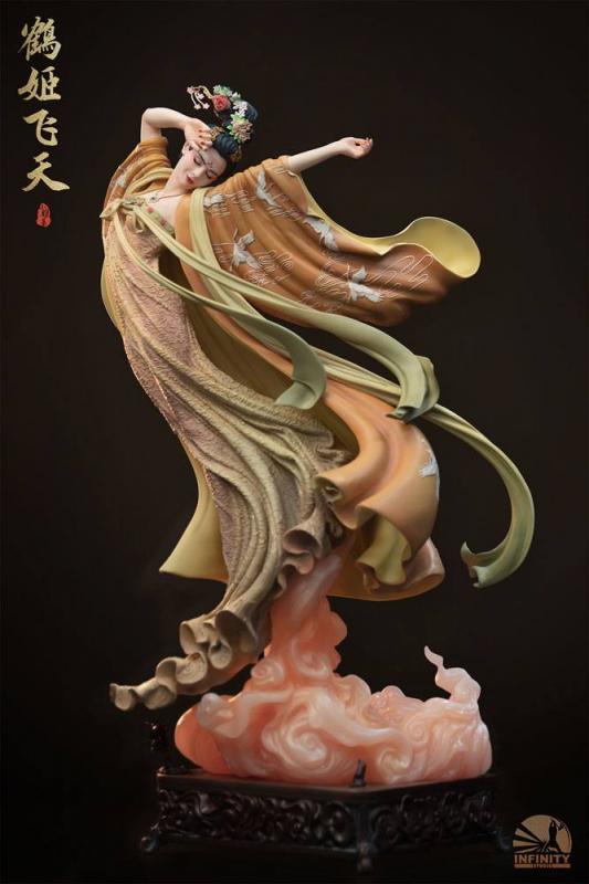 Elegance Beauty Series: The Flying Princess Crane Elite Ver. 50cm Statue - Infinity Studio