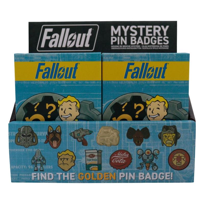 Fallout World Pin Badge Display Mystery Pin Badge (12)