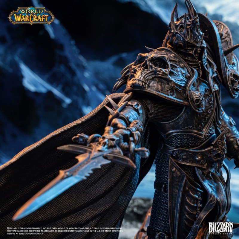 World of Warcraft Statue 1/10 The Lich King (Bronze-Colored Edition) 27 cm 4