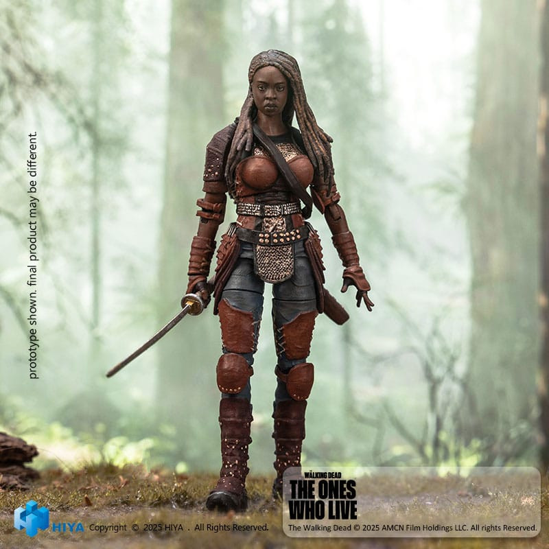 The Walking Dead: The Ones Who Lived Exquisite Mini Action Figure 1/18 Michonne 10 cm 4
