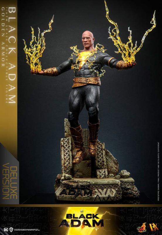 Black Adam DX Action Figure 1/6 Black Adam (Golden Armor) Deluxe Version 33 cm