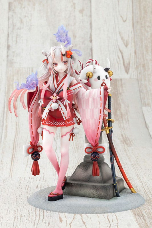 Hololive Production PVC Statue 1/7 Nakiri Ayame Shrine Maiden Fortune Outfit Ver. 26 cm 2