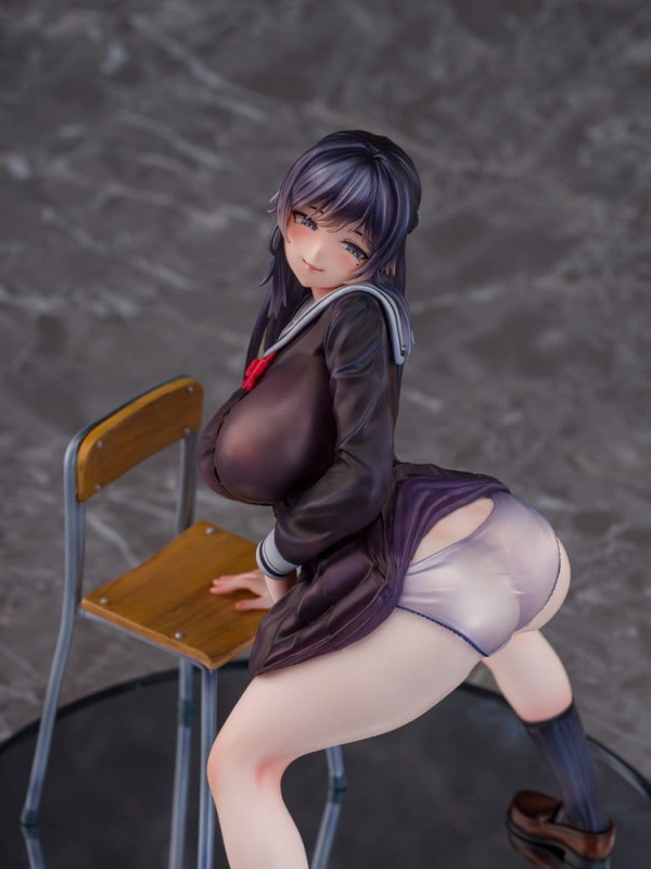 Original Character PVC Figure 1/6 Miyamae Shiho After School Back illustration by Jack Dempa 18 cm 3