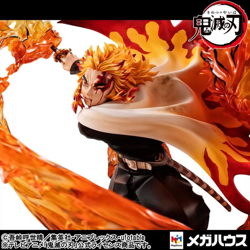 Demon slayer: Kimetsu no Yaiba Kyojuro Precious G.E.M. Series 1/8 PVC Statue Rengoku Flame Breathing