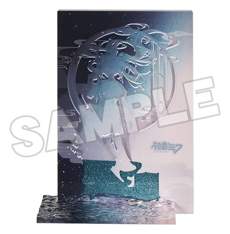 Character Vocal Series 01: Hatsune Miku Glitter Acrylic Block Hatsune Miku Han Gong Qiu Yue Ver. 15 3
