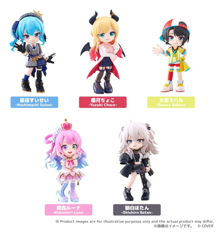 Hololive Production PalVerse Mini Figures Vol.2 Blind Box Display (6) 8