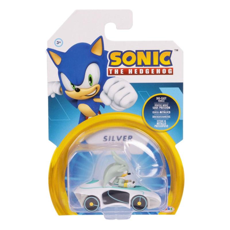 Sonic - The Hedgehog Diecast Vehicles 1/64 Wave 7 Assortment (4)