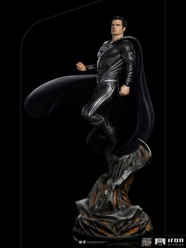 Zack Snyder's Justice League Statue 1/4 Superman Black Suit 65 cm