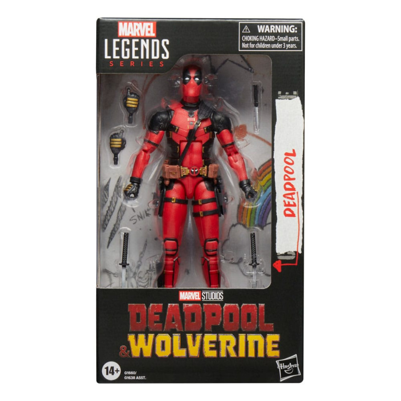 Deadpool & Wolverine Marvel Legends Action Figure Deadpool 15 cm 9