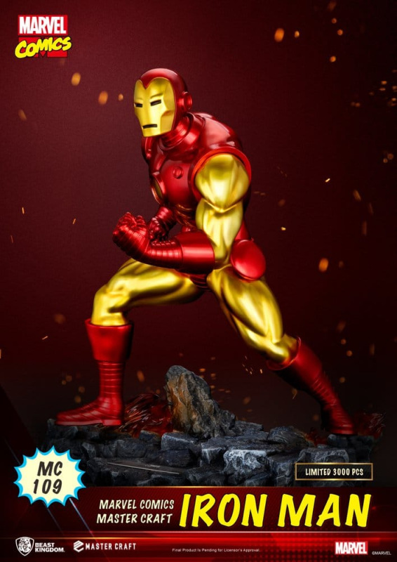 Marvel Comics Master Craft Statue Iron Man 29 cm 2