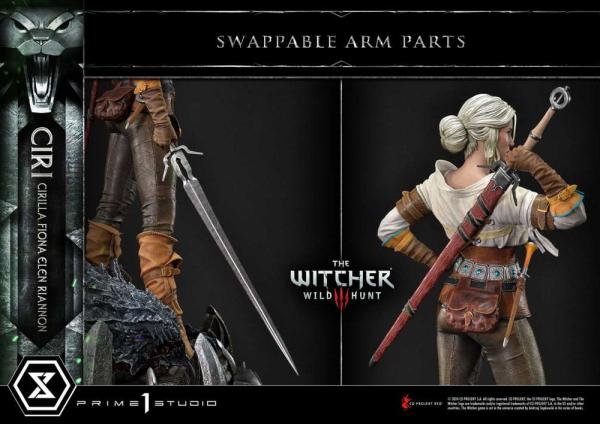 The Witcher 3: Wild Hunt Museum Masterline Statue 1/3 Wild Hunt Ciri Fiona Elen Riannon 81 cm 5