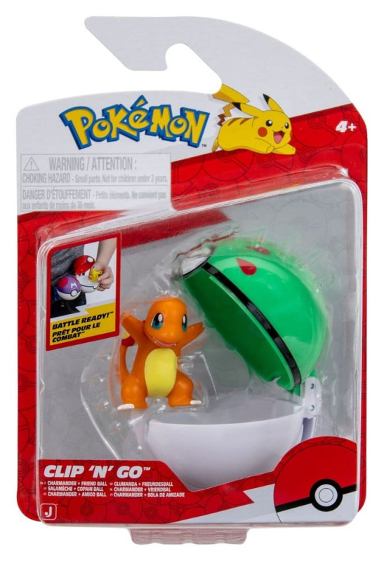 Pokémon Clip 'n' Go Minifigures Poké Balls ver. 22 Assortment (6) 4