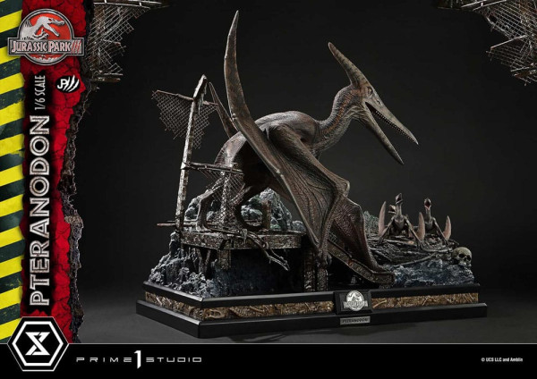 Jurassic Park III Legacy Museum Collection Statue 1/6 Pteranodon Bonus Version 68 cm 11