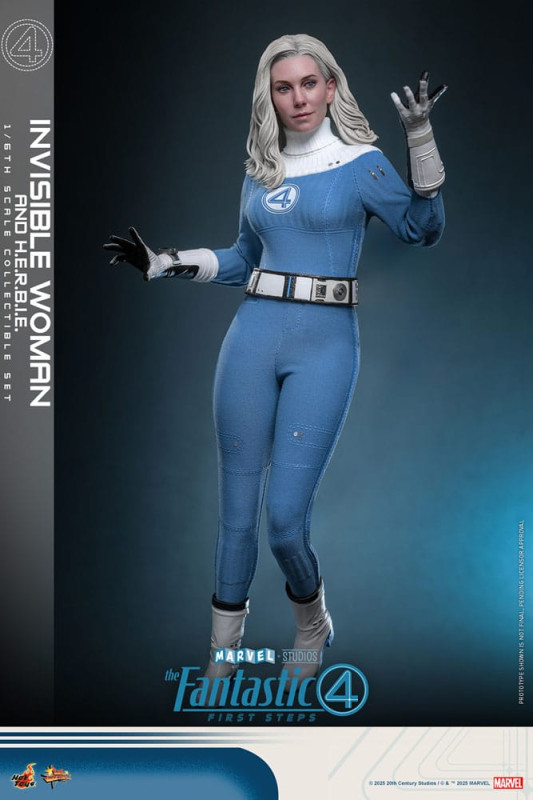 The Fantastic Four: First Steps Movie Masterpiece Action Figure 2-Pack 1/6 Invisible Woman & H.E.R.B 5