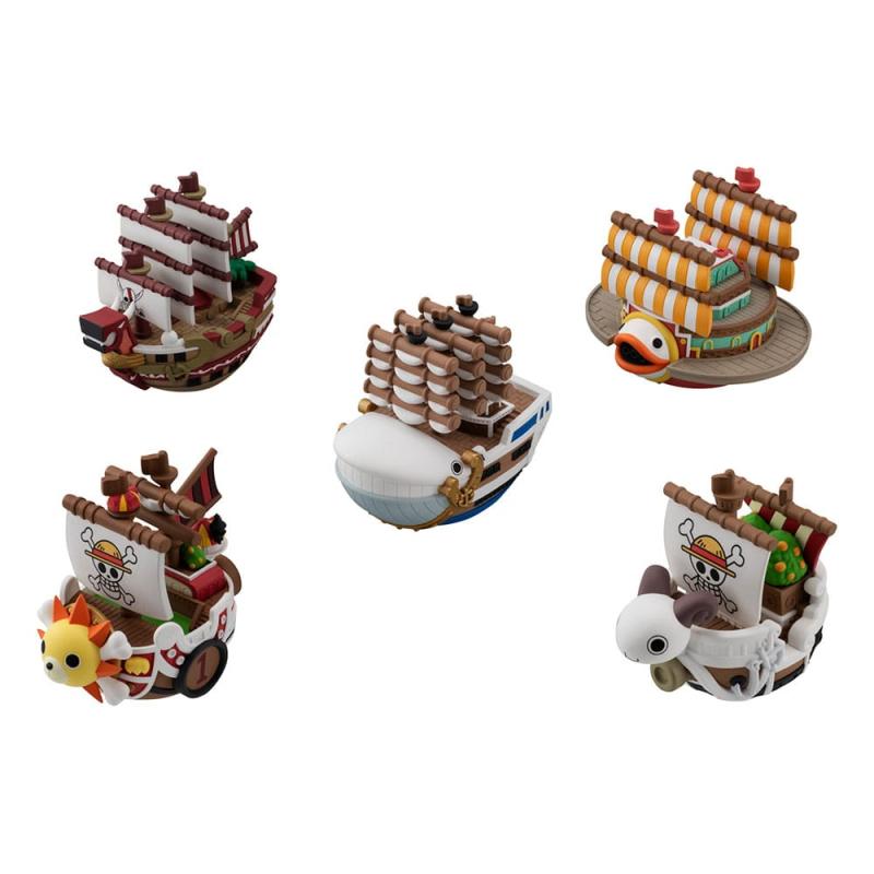 One Piece Yuracolle Series Trading Figure Grand Line Special Packaging 6 cm Assortment (6)