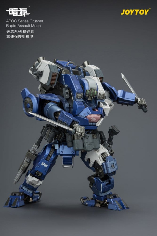 Dark Source APOC Series Action Figure Crusher Rapid Assault Mech ST-8628 17 cm 11