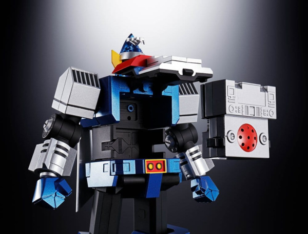 Daitetsujin 17 Soul of Chogokin Diecast Action Figure GX-101S Daitetsujin 17 & 18 Graviton Box 18 cm 6