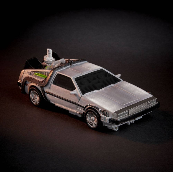 Transformers x Back to the Future Action Figure Delorian 14 cm 3