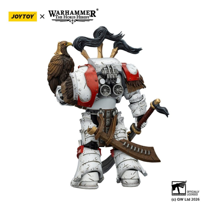 Warhammer 40,000 Action Figure White Scars Legion Praetor in Cataphractii Terminator Armour with Cyb 6